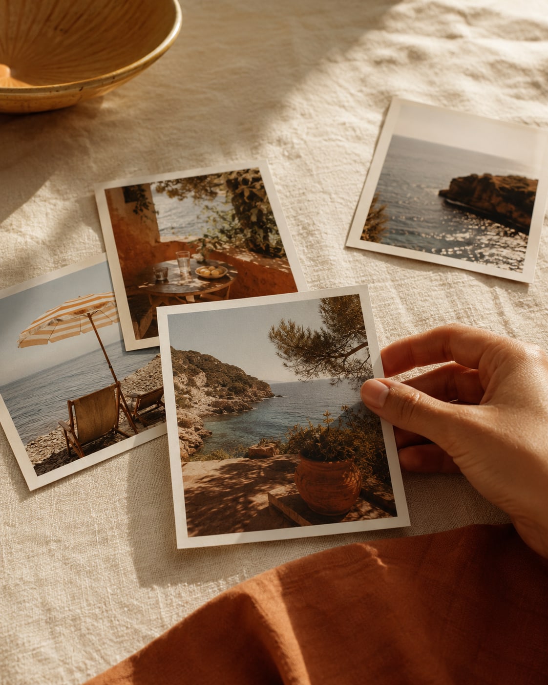 A few chosen holiday photos laid side by side